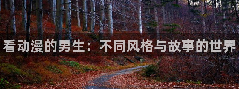 age动漫官网在线入口：看动漫的男生：不同风格与故事的世界